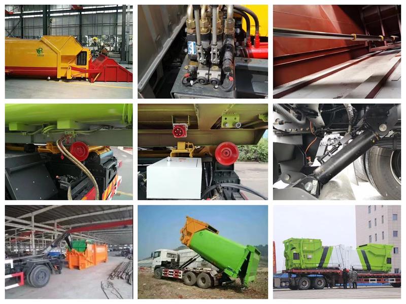 16m³ Garbage Compactor Truck Part price