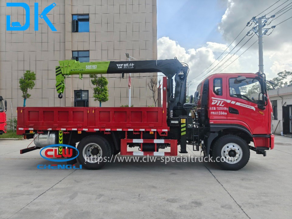 Dongfeng D1L 6.3 Tons Straight Boom Crane best