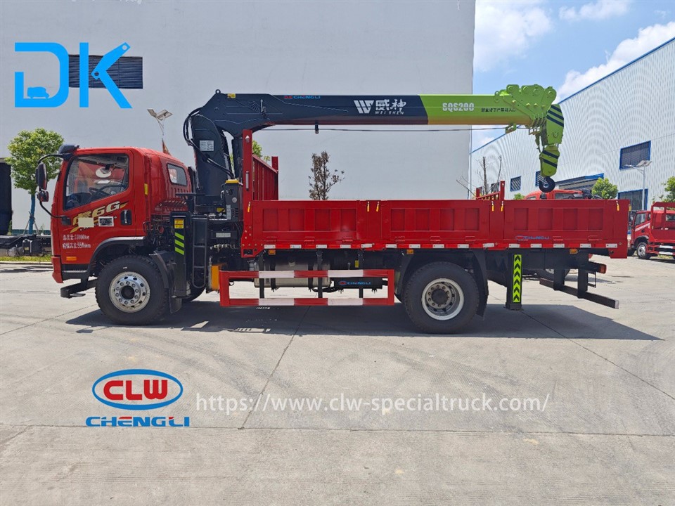FAW Integrated 8-ton 5-section Boom Truck With 4.5-meter Wheelbase 翻译解析： suppliers