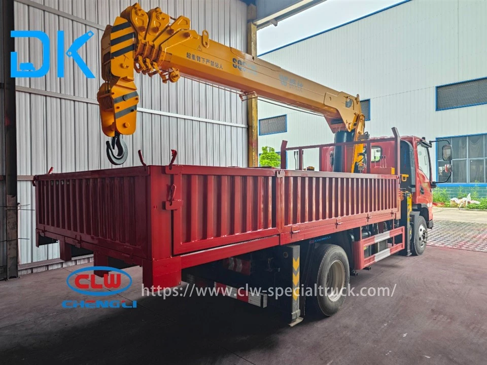 Shaanxi Automobile Delong Heavy-duty Truck-mounted Crane factory