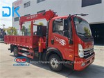 Weishen 5-tunnell 4-adran Boom Truck Crane|Sylfaen Olwyn 3.6m